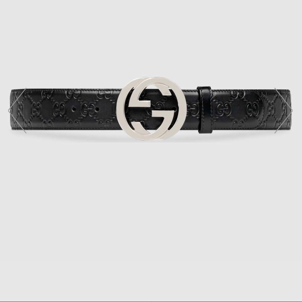 Authentic Vintage Gucci Signature Belt